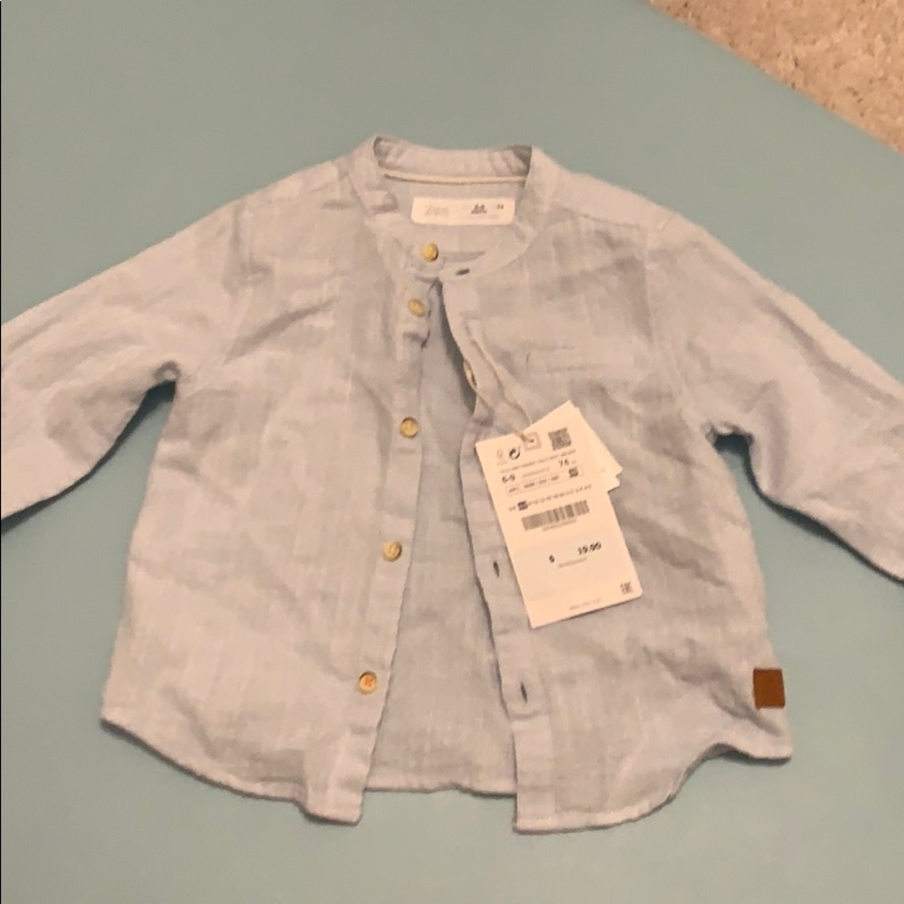 NWT Zara top 6-9 months